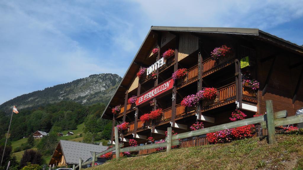 Hotel Le Ferraillon Abondance Buitenkant foto