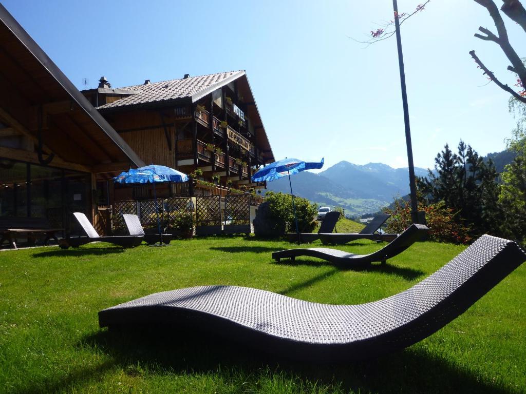 Hotel Le Ferraillon Abondance Buitenkant foto