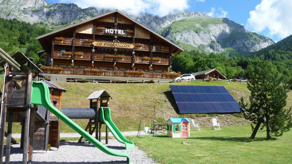 Hotel Le Ferraillon Abondance Buitenkant foto